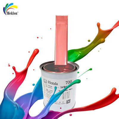 차가운 붉은 은 금속 자동차 페인트 듀얼 톤 공장 직접 공급 고성능