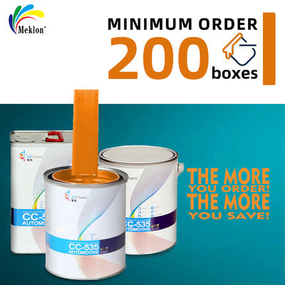 원본 고 광택 오래 지속 빠른 건조 주황색 자동차 페인트와 일치