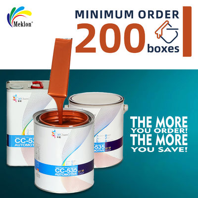 레트로 오렌지 클래식 내구성과 내마모성을 갖춘 자동차 페인트