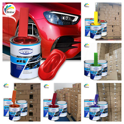 고광택 OEM 1K 레드 펄 아크릴 수리 페인트 (메르세데스 벤츠용)