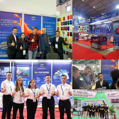 매우 책임있는 간섭 빨간 진주 색상 1Lx12 자동차 페인트 스프레이를위한 베이스 코트