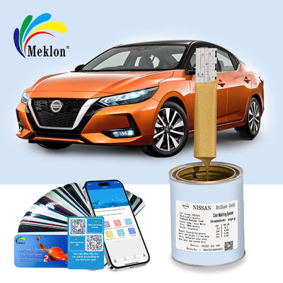 브릴리언트 골드 자동차 페인트 수리