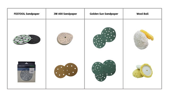 자동차 페인트 및 자동차 뷰티를 위한 고품질 전문 닦기 스폰지 패드