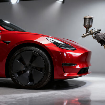 메클론 밝은 붉은 진주 높은 크로마 스크래치 내성 자동차 수리를 위한 자동차 페인트