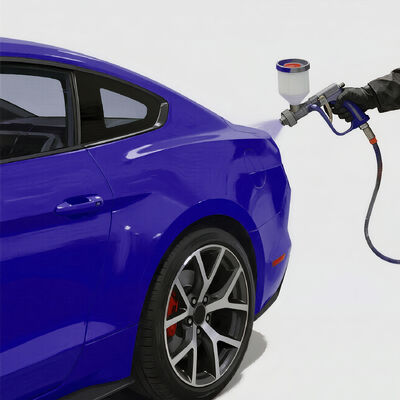 Meklon MK-208 2K 블루 스크래치 방지 저VOC 배출 자동차 수리용 리피니시 자동차 페인트