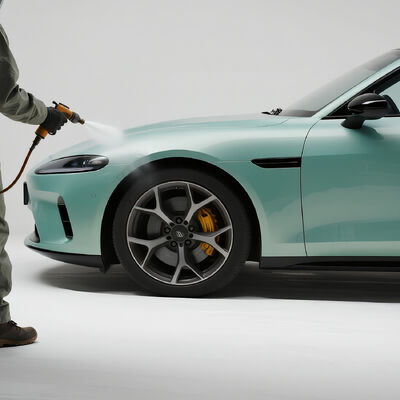 아크릴 樹脂 녹색 진주 스크래치 저항성 낮은 VOC 자동차 수리용 자동차 페인트 정비