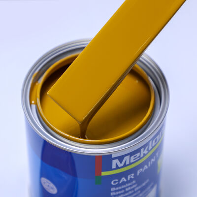 2K 머드 옐로우 아크릴 자동차 보수용 상도 도료 (스프레이 적용 액체 코팅 자동차 페인트, 자동차 수리 및 복원용)