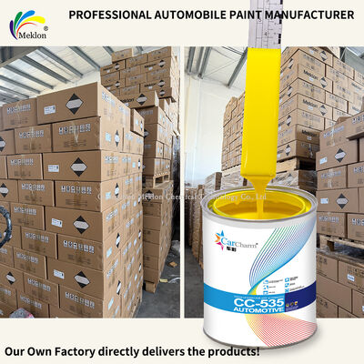 2K 레몬 노란색 아크릴 페인트 자동차 가공 코팅 & 페인트 산업용 자동차 수리 & 리노베이션