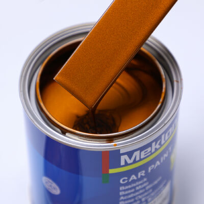 빠른 건조 1K 오렌지 레드 실버 아크릴 페인트 자동차 차량 보수 코팅 및 페인트 산업용 자동차 수리 및 복원