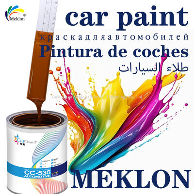 빠른 건조 1K 오렌지 레드 실버 아크릴 페인트 자동차 차량 보수 코팅 및 페인트 산업용 자동차 수리 및 복원