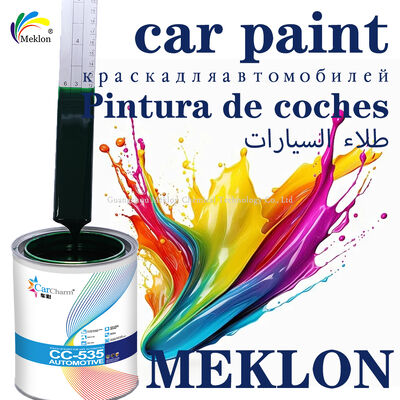 빠른 건조 2K 황록색 아크릴 페인트 자동차 보수 코팅 및 페인트