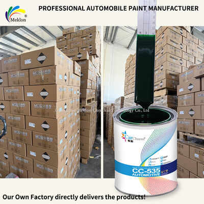 빠른 건조 2K 황록색 아크릴 페인트 자동차 보수 코팅 및 페인트