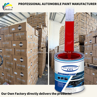 Premium Scarlet 2K Car Body Coating UV Fade Resistant Factory Direct Car Repair Paint