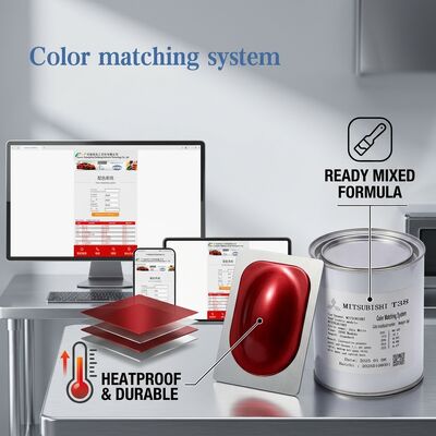 무연속 적색 자동차 페인트, 산화 방지 금속 적색 자동차 페인트