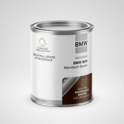자외선 내성 갈색 자동차 페인트 BMW B09 마라케시