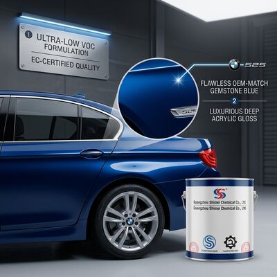 Gemstone Blue Refinish Car Paint Glossy Finish 1L BMW 525 2015+ 467용