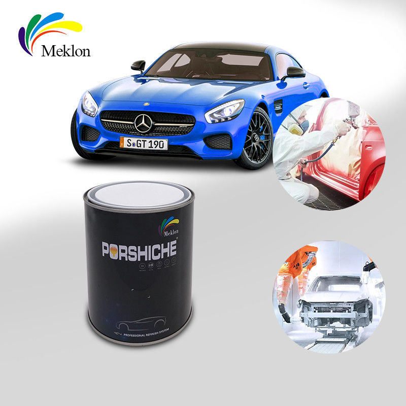 비독성 금속 은 차 페인트 방수 안정적 반짝이는 파란색