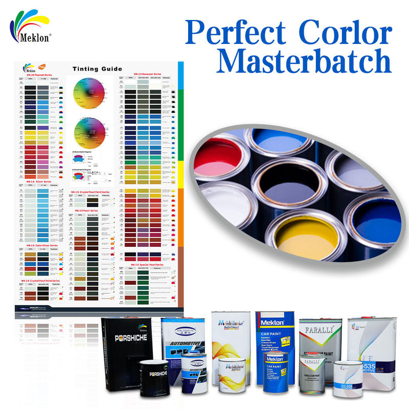 자동차 1K 플레임 구리 진주 아크릴 액체 코팅 쉬운 응용 자동차 페인트 혼합 시스템 공장 도매 가격