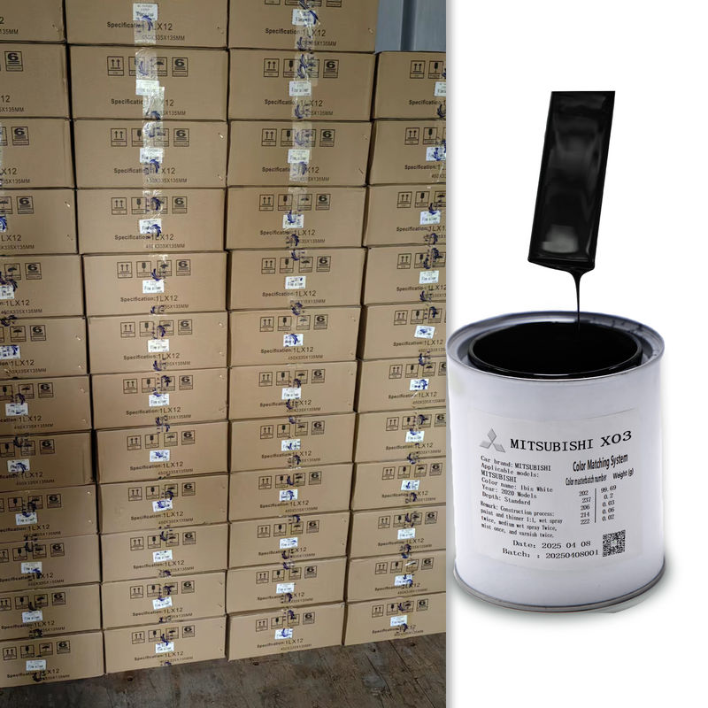 MK105 커스터마이징 컬러 미드나이트 오브시디안 OEM 초흑 자동차 페인트