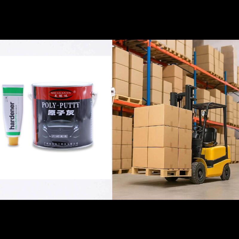 고성능 코팅 폴리 퍼티 1k 폴리에스터 충전 자동차 디테일 퍼티 차체 수리 퍼티
