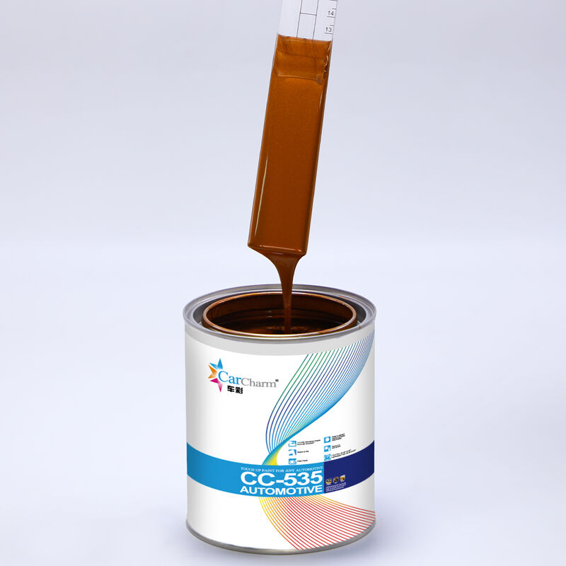 빠른 건조 1K 오렌지 레드 실버 아크릴 페인트 자동차 차량 보수 코팅 및 페인트 산업용 자동차 수리 및 복원