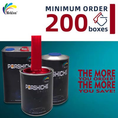 무독성 열성 반짝이는 빨간색 차 페인트 퇴색 저항 톱 코트 자동차