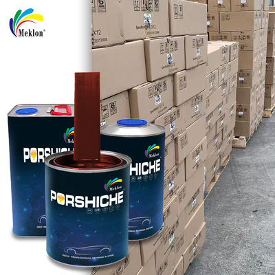 날씨에 견딜 수 있는 붉은 철산화 아크릴 페인트